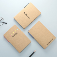 Kraft Eco Notepad With Pen 2