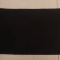 Microfiber Black Towel Embroidery