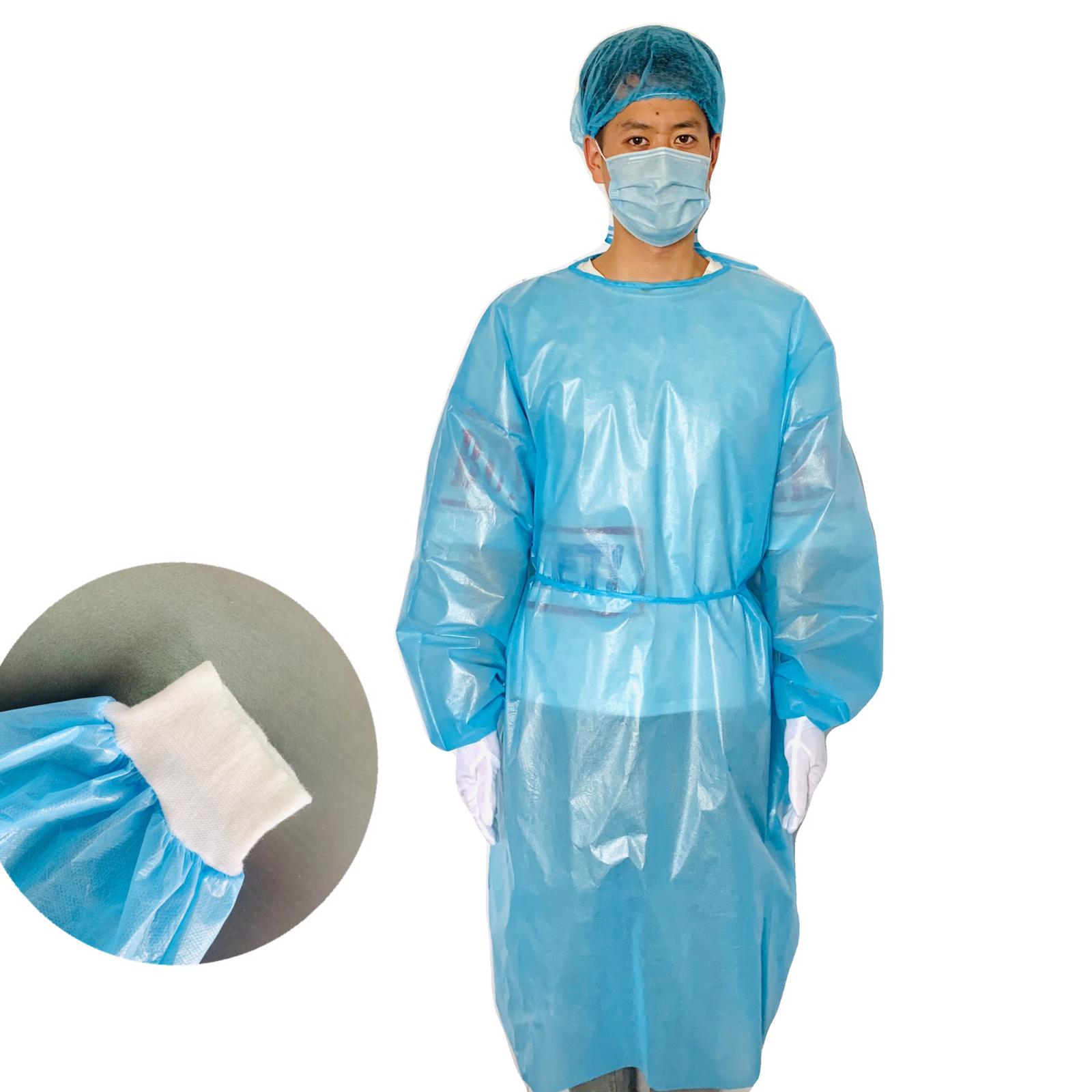 (SG Ready Stock) Quality PE Material Waterproof Disposable Iso Gown ...