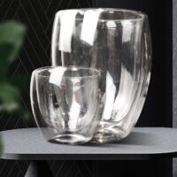 Double Wall Thermal Glass Coffee.Tea Mug 3