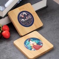 Ceramic+Wooden Coaster 1