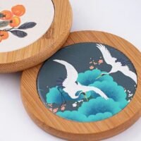 Ceramic+Wooden Coaster 2