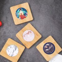 Ceramic+Wooden Coaster 4