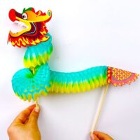 CNY Kids DIY- Paper Fun Dragon Dance 2