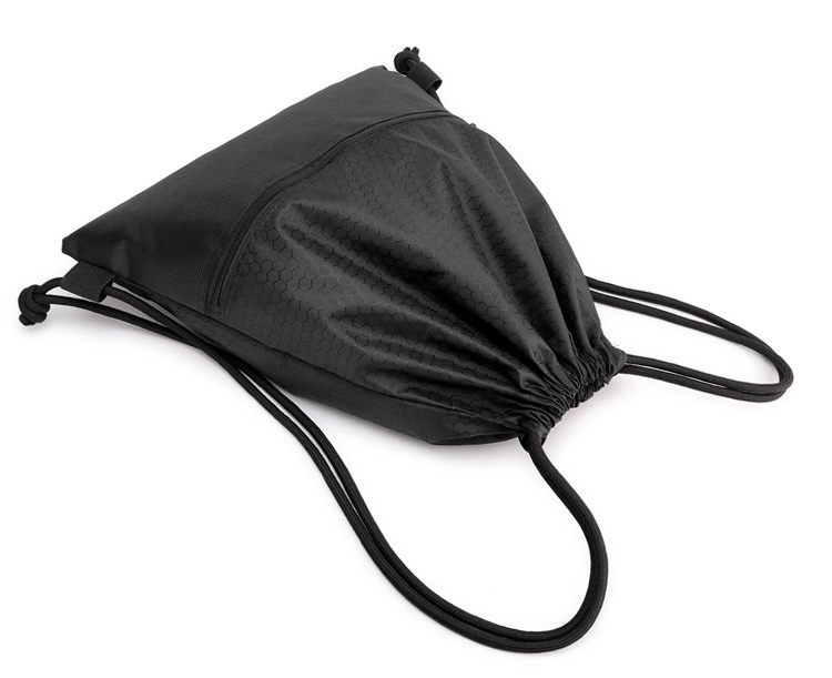 High Quality Drawstring Bag with zipper pouch 3