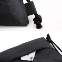 High Quality Drawstring Bag with zipper pouch 5