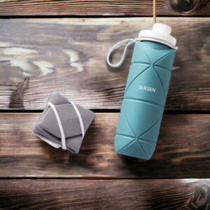 600ml Collapsible Silicone Water Bottle 1